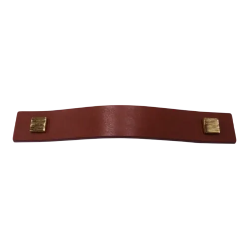 Leather pull EA 128mm plain