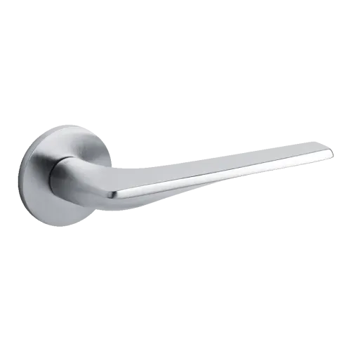 Poignée de porte TWIST rosace ronde