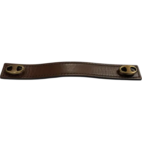 Leather pull Marina EA 160mm with stitching